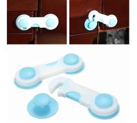 10x Bébé Enfants Protection Sécurité Serrure Bloque Fermeture Porte Tiroir Frigo