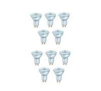 10X Bellalux Ampoule À Réflecteur GU10 PAR16 4.3W Blanc Froid 4000K 36° [EEK: A++]