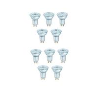 10X Bellalux Ampoule À Réflecteur GU10 PAR16 4.3W Blanc Froid 4000K 36° [EEK: A++]