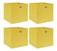 10x Boîtes de Rangement avec Couvercle Tissu Organisateur Stockage vidaXL