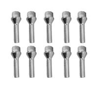 10x Boulon de roue M12x1,5 conique 60° 50mm | taille de la clé 17mm compatible avec BMW 1 E81 1 E82 1 E87 LCI 1 E87 1 E88 3 E21 3 E30