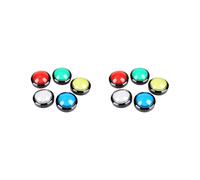 10X Boutons D'Arcade 60mm Dôme 2,36 Pouces LED Bouton Poussoir avec Micro-Interrupteur pour Console de Jeux Vidéo de Machine D'Arcade