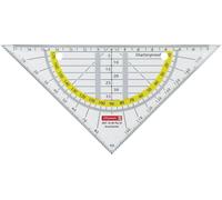 10X BRUNNEN 104975201 Geometrie-Dreieck 16cm bruchsicher