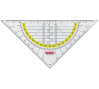 10X BRUNNEN 1049754 Triangle géométrique 16cm clair