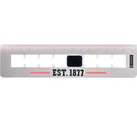 10X BRUNNEN 1049815752 Règle Flip 15cm Néon acier inoxydable