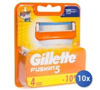 10x Bundle Gillette Pièces de Rechange Lamettefusion 5 X4
