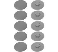 cyclingcolors 10x cache vis torx capuchon protection bouchon meuble, gris T15 12mm