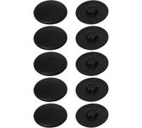 10x Cache vis plastique Torx T20 12mm noir capuchon plat protection G