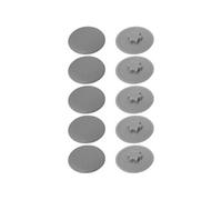 cyclingcolors 10x cache vis torx capuchon protection bouchon meuble, gris T25 15mm