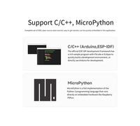 10X Carte de Développement ESP32-S3-Zero ESP32-C3FN Compatibilité Du Module WiFi RISC-V Carte de Développement Intégrée