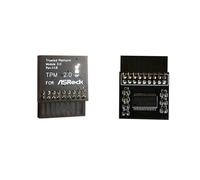 10X Carte de Module de Sécurité de Cryptage Tpm 2.0 Télécommande TPM2.0 LPC Carte Mère 18 Broches pour ASROCK pour Windows 11