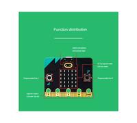10X Carte MèRe Bbc Microbit V2.0 une Introduction à la Programmation Graphique en Python pour les Écoles Primaires et Secondaires