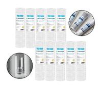 10x Cartouche Sédiment Bobinée 10" Wessper, amélioration de la qualité de l'eau