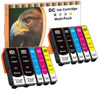 10X Cartouches D'Encre Compatibles Pour Epson 26 26Xl Pour Epson Expression Premium Xp-510 Xp-520 Xp-600 Xp-605 Xp-610 Xp-615 Xp-620 Xp-625 Xp-700 Xp-710 Xp-720 Xp-800 Xp-810 Xp-820