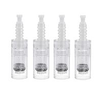 通用 10x Dermapen Lot de 12 aiguilles à microneedling Têtes de rechange pour Dermapen avec port à baïonnette (12 broches)