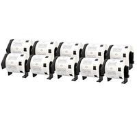 10x DK-11209 29 x 62mm Compatibles Étiquettes d'adressage (800 Étiquettes par Rouleau) pour Brother P-Touch QL-1110NWB QL-1100 QL-1060N QL-500 QL-570 QL-580 QL-700 QL-710W QL-800 QL-810W QL-820NWB