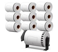 10x DK-2243 Papier Compatible avec Brother QL-1050 1060N 1100 1110NWB