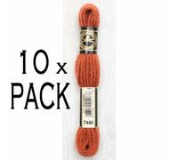 10x DMC Laine Colbert, laine, 8 m, 486-7446