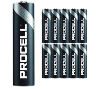 10x Duracell Procell AA 1,5V Piles Alcalines LR6 Neuf Lot