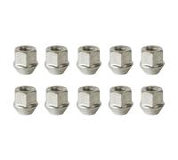 10x Écrou de roue ouvert M12x1.5 conique 60° 24mm | taille de la clé 21mm compatible avec Daihatsu Rocky 4x4 F7 Rocky 4x4 F9