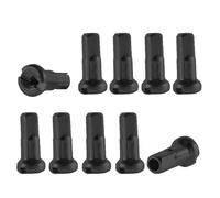 10x ECROU RAYON NOIR 14G 12MM VELO CYCLE VTT VTC ROUTE VILLE