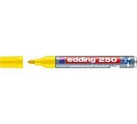 10x Edding 250-005 marqueurs pour tableaux blancs rechargeables 1,5 - 3 mm jaune