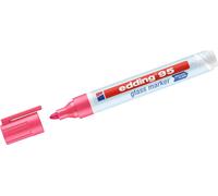 10x EDDING ed95-009 Marqueur en verre 95 - 1.5-3 mm, rose
