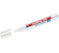 10x EDDING ed95-049 marqueur pour verre 95 - 1,5-3 mm, blanc