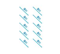 10X Ensemble D'Arbre D'EntraîNement Central en MéTal et de Joint D'HéLice pour TT-02 TT-02B TT02 TT02B 1/10 PièCes de Mise à Niveau de Voiture