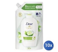 10X Ensemble Dove Savon 500 Ml Savon Liquide 1 Pz