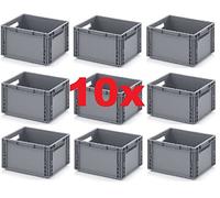 10x Eurobehälter 40 x 30 x 22 inkl. gratis Zollstock * 10er Set