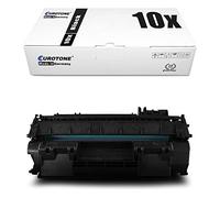 10x Eurotone Toner pour Canon I-Sensys LBP 251 252 253 6300 6310 6650 6670 6680 dw x dn remplace 3479B002 719