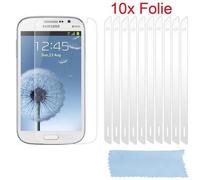 10x Films de protection protection d'écran pour Samsung Galaxy S DUOS