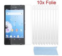 10x Films de protection protection d'écran pour Sony Xperia Z