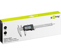 10X Fixpoint 77001 Pied à coulisse numérique 150 mm / 6 pouces - pour des mesures précises d'extérieur, de profondeur et de niveaux