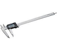 10X Fixpoint 77139 Pied à coulisse numérique 300 mm / 12 pouces - pour des mesures précises d'extérieur, de profondeur et de niveaux