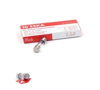 10x Fusible rapide (F) en verre 2.5A / 250VAC 5x20mm
