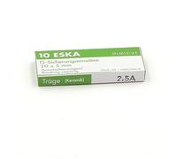 Eska – Fusible temporisé (T) 5×20 mm – céramique 2,5 A / 250 VAC – Lot de 10