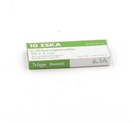 10x Fusible Temporisé (T) en céramique 6.3A / 250VAC 5x20mm