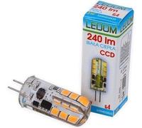 10x G4 | Ampoule LED | 3 Watt | 12V AC/DC | 240 lumens | 2700K blanc chaud | Silicone | Culot à broches | Lampe à enficher | Lampe