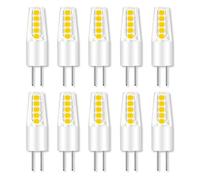 10X G4 LED Ampoule 2W LED Bulb 10 SMD 2835LEDs Blanc Chaud 3000K Économie d'énergie 220LM Équivalent à l'halogène 20W Spot LED Bulb AC/DC12V