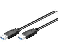 10X Goobay 93929 Câble USB 3.0 SuperSpeed, noir, 3 m - USB 3.0 mâle (type A) > USB 3.0 mâle (type A)