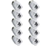 10x Hager LE18SI Bouchon à Vis D02 E18 en Plastique Avec Prüfloch 63A