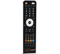 10x Heitech Universal Télécommande Noir Remplacement 4in1 TV Smart TV DVD