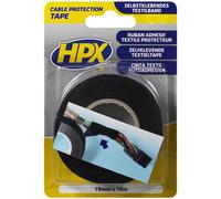 HPX Ruban de protection pour câblage – Noir 19 mm x 10 m