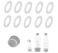 10x Joints toriques D'ÉTANCHÉITÉ Premium pour bouteilles SodaStream en PET | Joints comme pièces de rechange pour le bouchon de bouteille en plastique d'une machine à eau pétillante, joint de bouchon