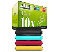 10x Kraft Office Supplies XXL Cartouche de Toner Compatible pour Brother MFC 9970 CDW remplace TN-328 Noir Bleu Rouge Jaune