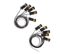 10x Lampadaire LED Mini Lampadaires de Paysage de Table de Sable Décorations Rue