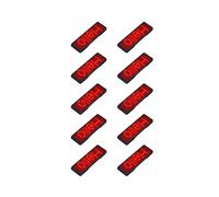 10X LED Name Badge Rechargeable Signe Lumineux Bricolage Programmable Affichage Du Tableau de Messages DéRoulant LED, Type 2