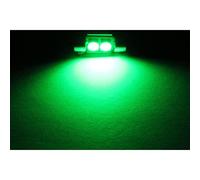 10x LED Soffitte 31mm C5W Vert 12V Canbus Eclairage intérieur et décoratif